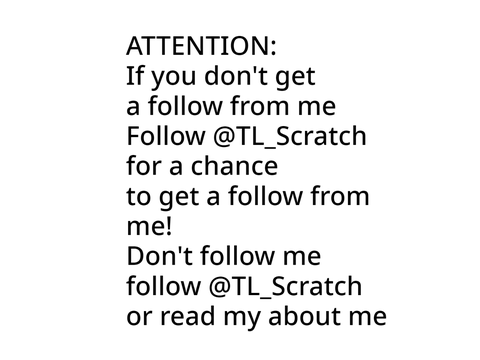 Follow My Main: @TL_Scratch