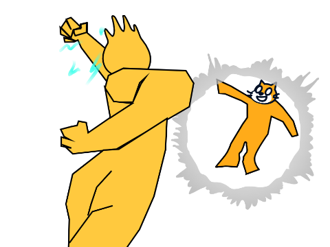 急に襲いかかってくるゴボ