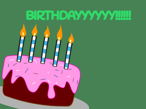 IT'S MY BIRTHDAY!