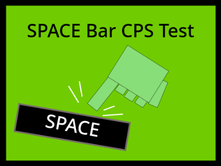 Space Bar CPS Test