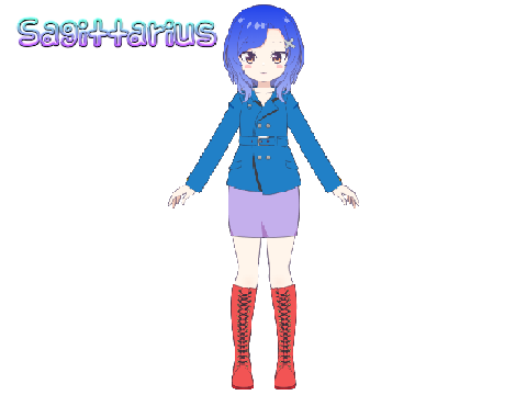 I personified zodiac signs with Charat Genesis 2