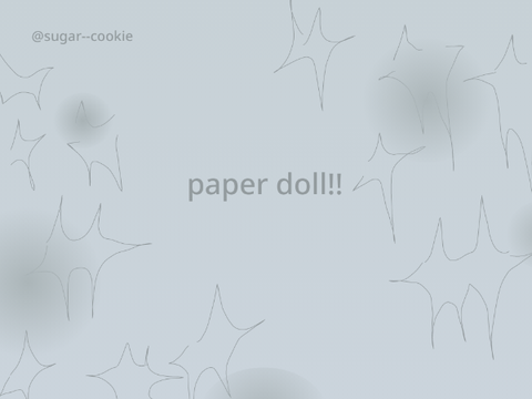 paper doll!!