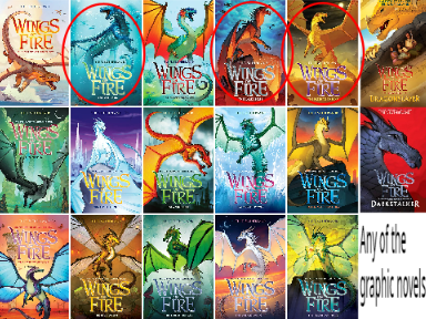 Circle your favorite WOF book!