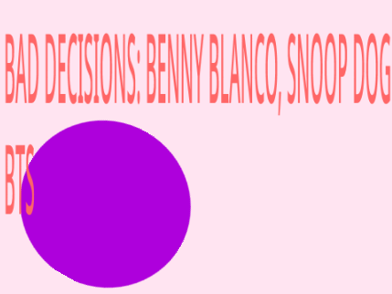 Bad decisions lyrics