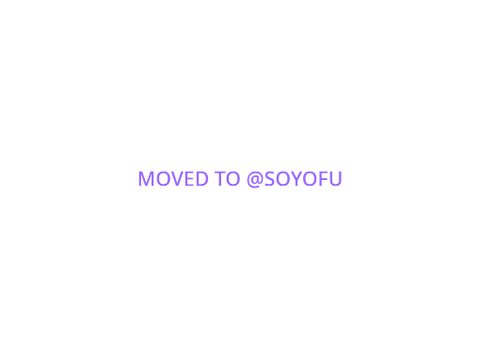 MOVED TO @SOYOFU