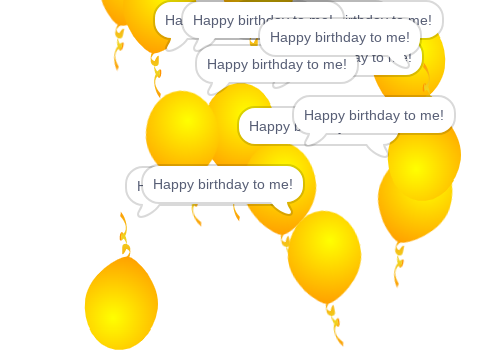 IT'S MY BIRTHDAY