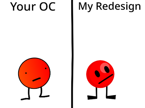 I'll remake your Object OC's!