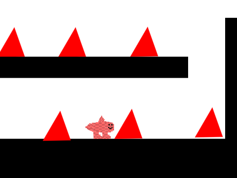 platformer with pixel art :)