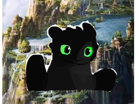 Toothless drawing! httyd artwork