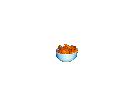 try to eat cheesy puffs (be warned this is sussy)