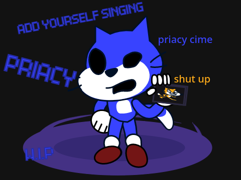 Add yourself/your oc singing Piracy