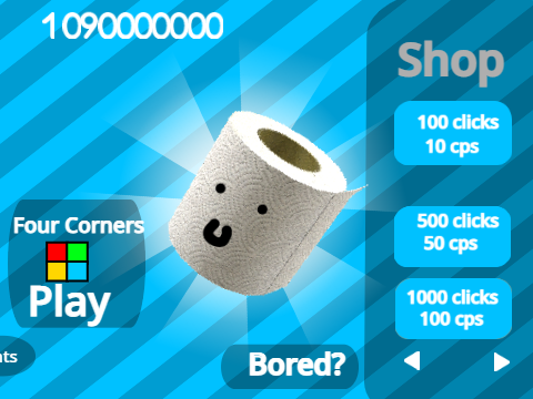 Toilet Paper Clicker/Mini Games #all #games 3 remix