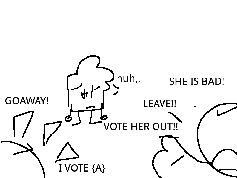 the voting.