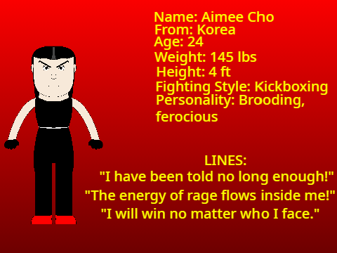 Theme for Aimee Cho