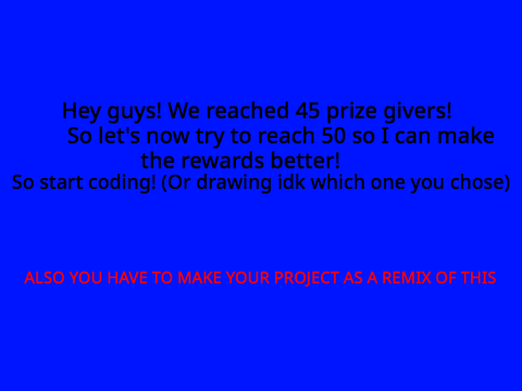 GAME OR ART CONTEST (You Can do Both)