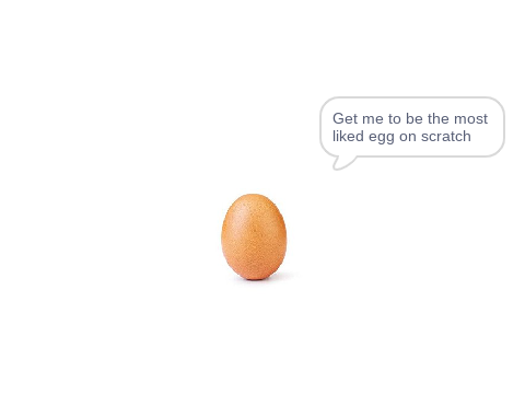 Please Get Me To Be The Most Liked Egg On Scratch