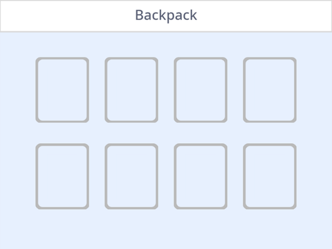 What's In My Backpack? Template