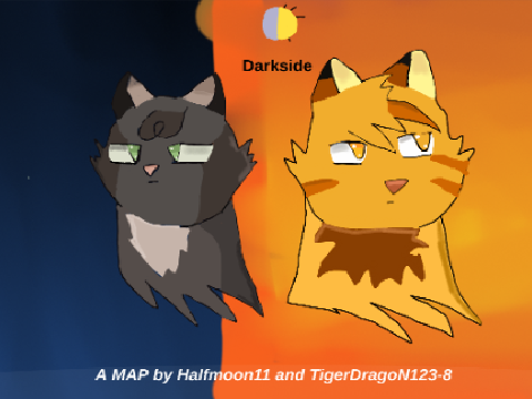 Darkside OPEN Warrior Cat MAP