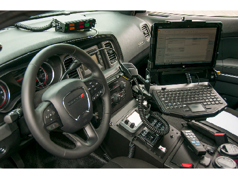 Charger Cop Car Interior