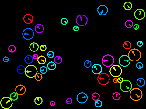 Circle-to-circle collisions remix