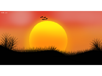 Sunset art