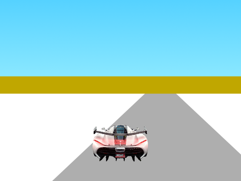 Koeningsegg Jesko Car Game (in the desert!)