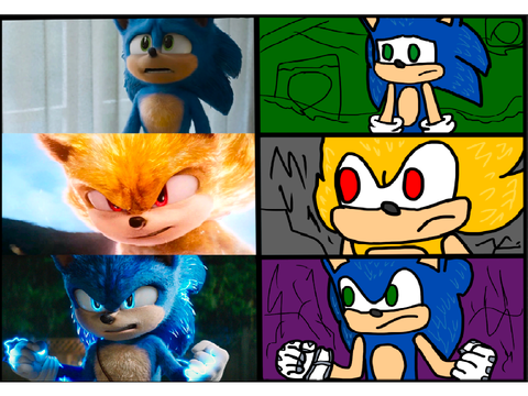 Sonic Prime/Movie Redraw! 