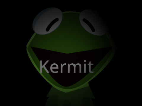 = Kermit stomped my nee caps= help
