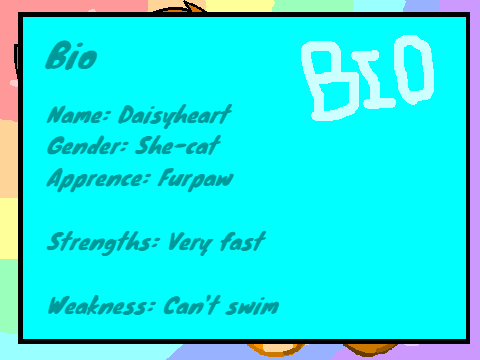  Warrior Cat Bio Template remix