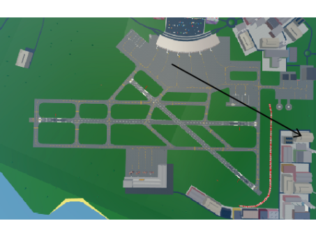 PTFS "The Warehouse" planespotting location