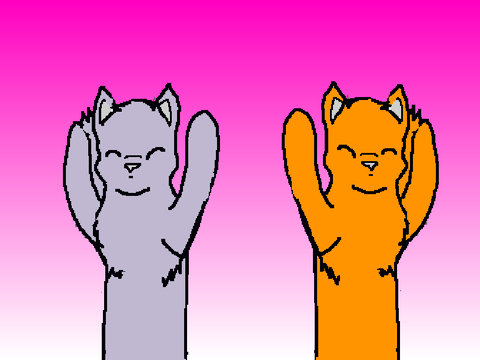 GREYSTRIPE + FIRESTAR DANCE TO DYNAMITE!