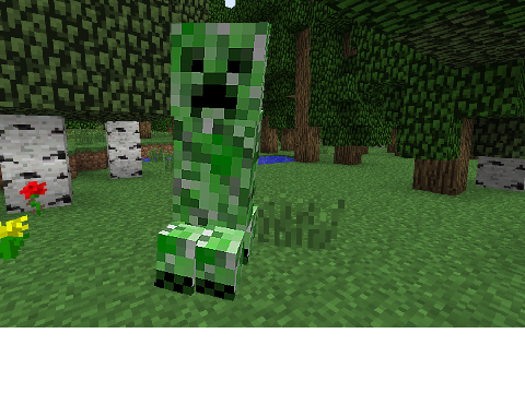 Exploring Minecraft.