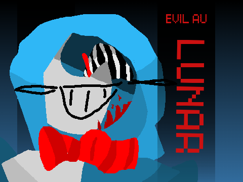 DRAWING OF EVIL LUNAR >:D