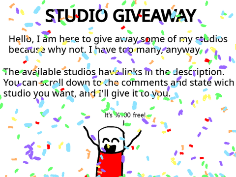 Giving Away Studios.