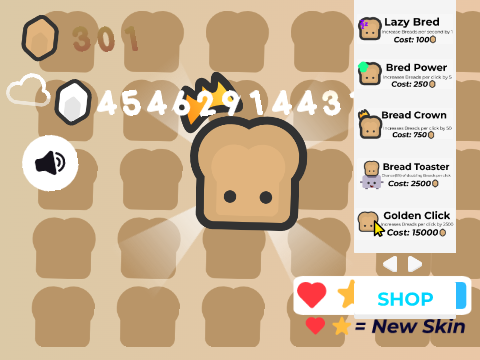 Bred | A Clicker {This is not my own, I just remixed it}