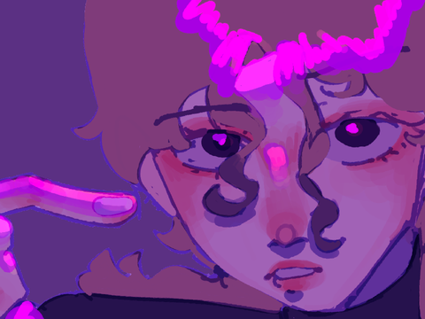 turning my hands into tomato soup . art request dump