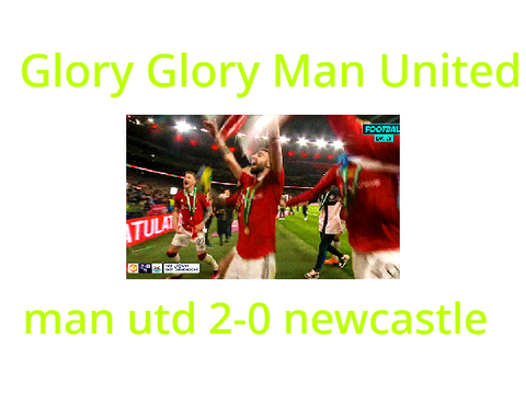 Glory Glory Man United
