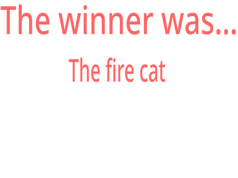 Results on scratch cat voting part one!