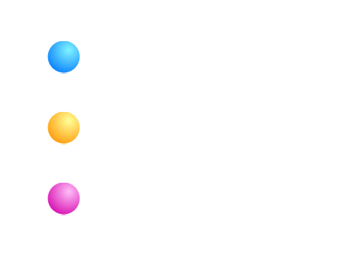 Ball animation showing move, glide, go to remix