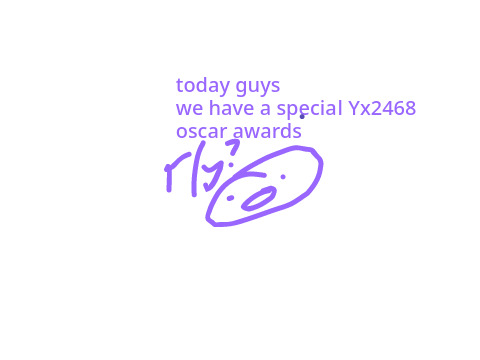 YX2468's oscar awards