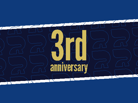 3rd anniversary