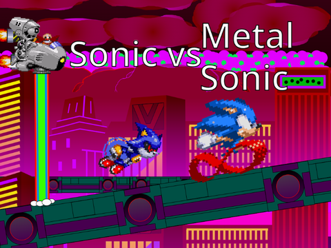Updated Sonic Vs Metal Sonic Race (Slope detection)