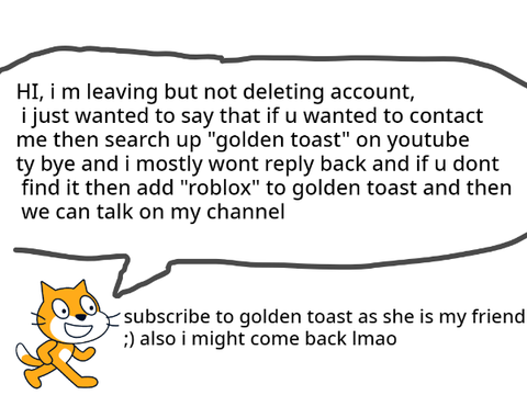 leaving( contact me on youtube)