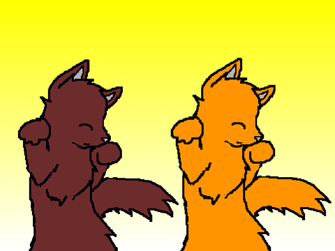 Bramblestar + Squirrelflight dance to dynamite! 