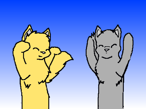Lionblaze + cinderheart dance to dynamite!