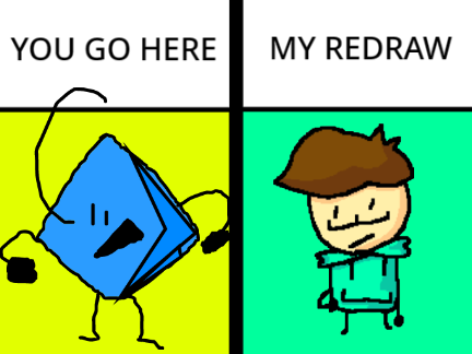Redrawing your Object OC's (and maybe others) for the second time remix