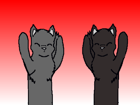 Jayfeather + Hollyleaf dance to dynamite! 
