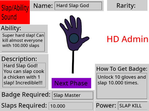 SLAP GOD MODEL X