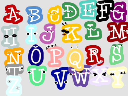 alphabet lore letters