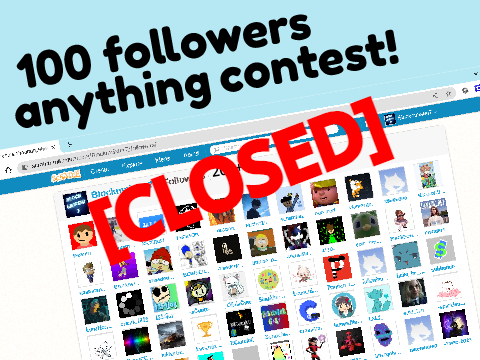 (CLOSED!) 200+ followers anything contest! [PGs Needed!])